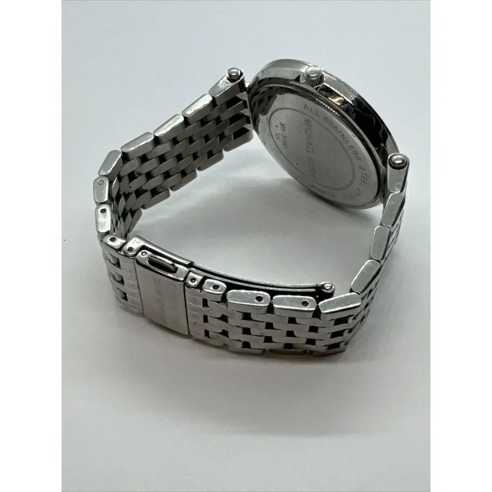 Michael Kors Darci MK3190 Womens Silver Stainless Steel Analog Dial Watch JNA445